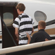 Suspect Dylann Roof, 21, of Lexington, S.C., boards a plane at Shelby-Cleveland County Regional Airport in North Carolina on June 18 for extradition back to Charleston, S.C.
Andy McMillan/Getty Images